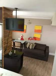 Flat com 1 Quarto para alugar, 31m² no Chácara Santo Antônio (Zona Sul), São Paulo
