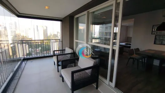Apartamento com 1 Quarto para alugar, 63m² no Cidade Monções, São Paulo