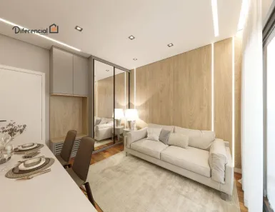 Apartamento com 1 Quarto à venda, 23m² no Boa Vista, Curitiba