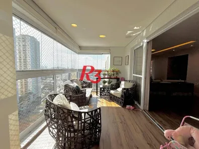 Apartamento com 3 Quartos à venda, 111m² no Ponta da Praia, Santos