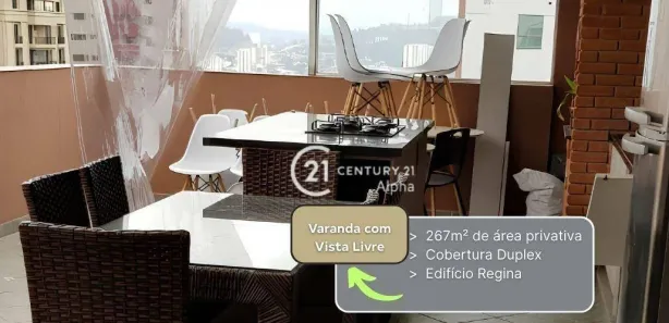 Apartamento com 3 Quartos para venda ou aluguel, 267m² no Alphaville Empresarial, Barueri