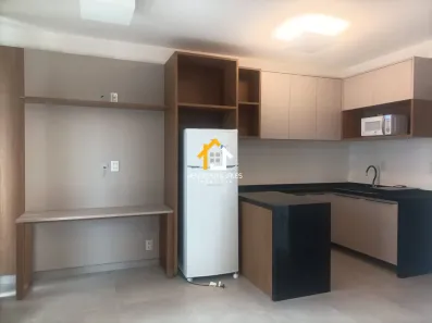 Apartamento com 1 Quarto para alugar, 33m² no Jardim Paulistano, São José do Rio Preto