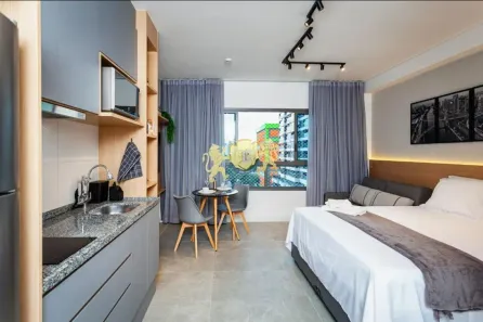 Flat com 1 Quarto à venda, 29m² no Brooklin Paulista, São Paulo