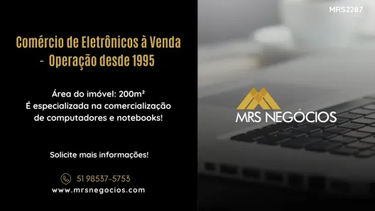 Ponto Comercial à venda, 200m² no Centro, Campo Bom