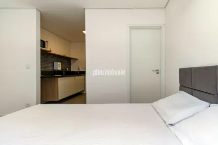 Apartamento com 1 Quarto para alugar, 22m² no Higienópolis, São Paulo