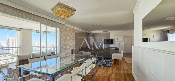 Apartamento com 3 Quartos para alugar, 178m² no Vila Gomes Cardim, São Paulo