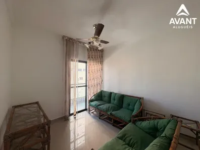 Apartamento com 2 Quartos para alugar, 70m² no Canto do Forte, Praia Grande