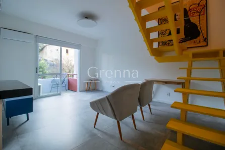 Apartamento com 1 Quarto para alugar, 80m² no Jardim das Bandeiras, São Paulo