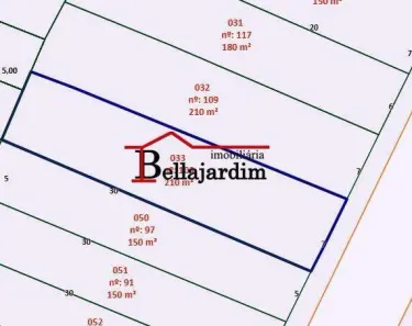 Lote/Terreno à venda, 210m² no Vila Camilópolis, Santo André