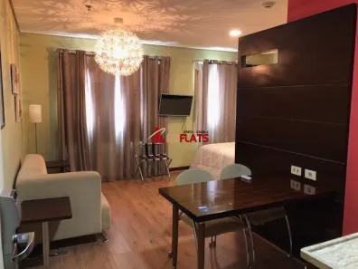 Flat com 1 Quarto à venda, 28m² no Chácara Santo Antônio (Zona Sul), São Paulo
