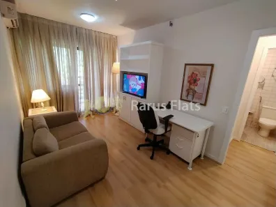 Flat com 1 Quarto para alugar, 36m² no Itaim Bibi, São Paulo
