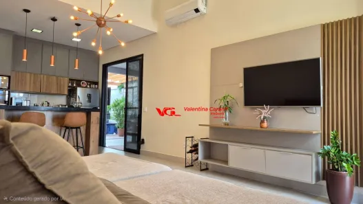 Casa de Condomínio com 3 Quartos para alugar, 143m² no Jardim Mantova, Indaiatuba