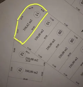 Lote/Terreno à venda, 356m² no Portal das Flores, São Pedro