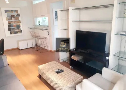 Flat com 1 Quarto para alugar, 45m² no Itaim Bibi, São Paulo