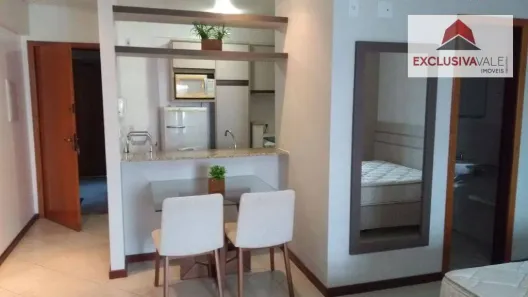 Flat com 1 Quarto para alugar, 40m² no Parque Residencial Aquarius, São José dos Campos