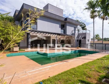 Casa de Condomínio com 4 Quartos à venda, 533m² no Jardins Milão, Goiânia