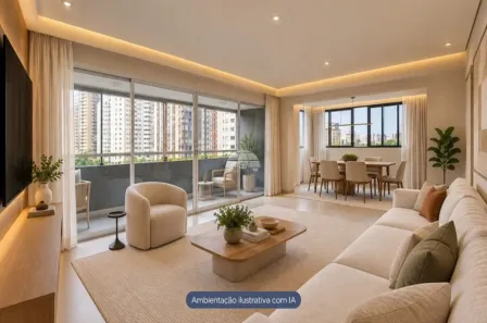 Apartamento com 4 Quartos à venda, 219m² no Bigorrilho, Curitiba