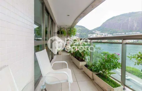 Apartamento com 4 Quartos à venda, 218m² no Lagoa, Rio de Janeiro
