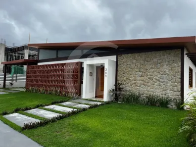 Casa de Condomínio com 4 Quartos à venda, 355m² no Zona de Expansão (Olhos D'Agua), Barra dos Coqueiros