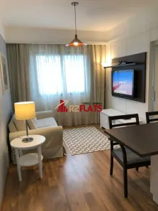 Flat com 1 Quarto para alugar, 33m² no Moema, São Paulo