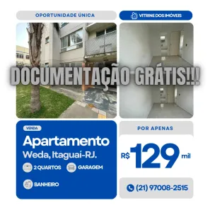 Apartamento com 2 Quartos à venda, 47m² no Weda, Itaguaí
