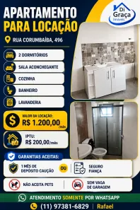 Apartamento com 2 Quartos para alugar, 40m² no Vila Oratório, São Paulo