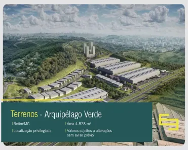 à venda, 4878m² no Arquipélago Verde, Betim