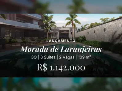 Apartamento com 3 Quartos à venda, 109m² no Morada de Laranjeiras, Serra