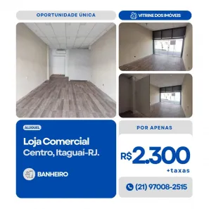 Ponto Comercial para alugar, 35m² no Centro, Itaguaí