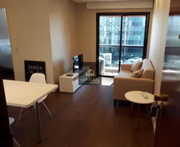 Flat com 1 Quarto para alugar, 40m² no Itaim Bibi, São Paulo