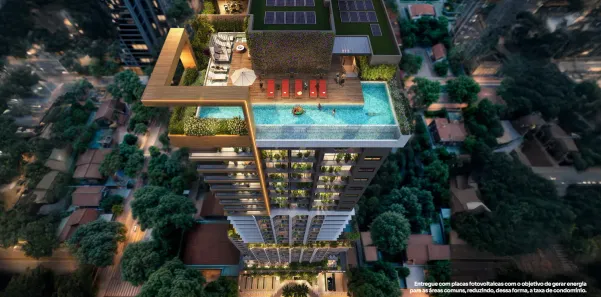 Apartamento com 1 Quarto à venda, 22m² no Setor Bueno, Goiânia