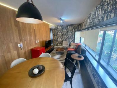 Flat com 1 Quarto para venda ou aluguel, 50m² no Jardim Paulista, São Paulo