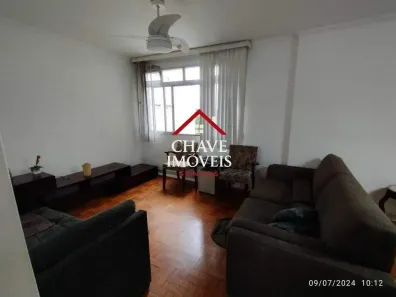 Apartamento com 2 Quartos para alugar, 134m² no Boqueirão, Santos