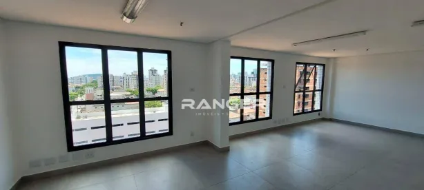Sala Comercial para alugar, 57m² no Boqueirão, Santos