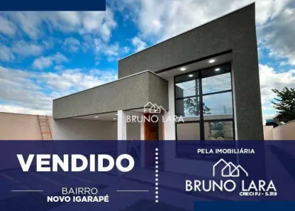 Casa com 3 Quartos à venda, 180m² no Novo Igarapé 1ª Seção, Igarapé