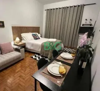 Apartamento com 1 Quarto à venda, 34m² no República, São Paulo