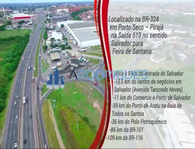 Galpão/Depósito/Armazém para alugar, 4000m² no Porto Seco Pirajá, Salvador