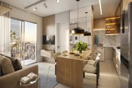 Apartamento com 2 Quartos à venda, 37m² no City América, São Paulo