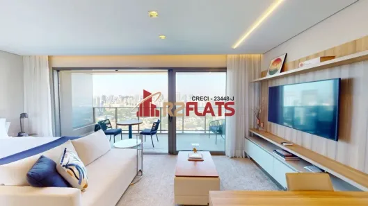 Flat com 1 Quarto para alugar, 46m² no Pinheiros, São Paulo