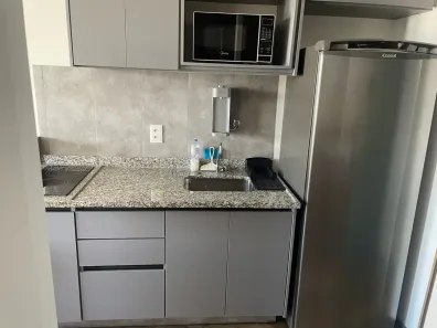 Apartamento com 1 Quarto para alugar, 26m² no Vila Firmiano Pinto, São Paulo