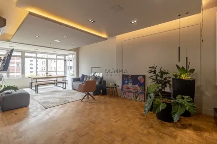 Apartamento com 3 Quartos para alugar, 175m² no Cerqueira César, São Paulo
