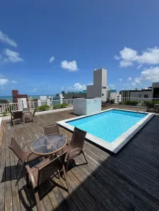 Apartamento com 1 Quarto para alugar, 46m² no Cabo Branco, João Pessoa