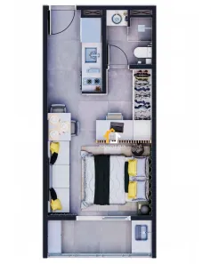 Apartamento com 2 Quartos à venda, 55m² no Centro, São José do Rio Preto