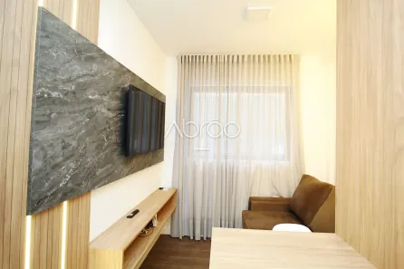 Apartamento com 1 Quarto para alugar, 24m² no Centro, Curitiba