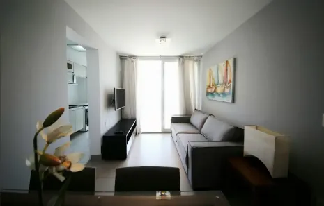 Apartamento com 1 Quarto para alugar, 47m² no Brooklin Paulista, São Paulo