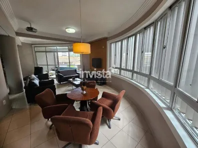 Apartamento com 4 Quartos à venda, 202m² no Gonzaga, Santos