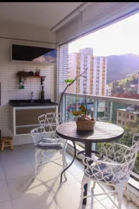 Apartamento com 2 Quartos à venda, 77m² no José Menino, Santos