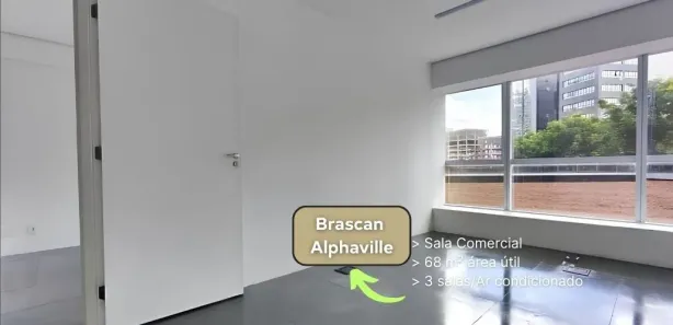 Sala Comercial à venda, 68m² no Green Valley Alphaville, Barueri