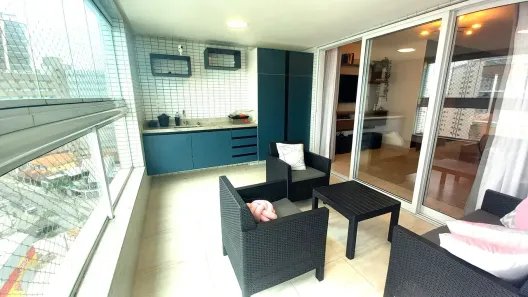 Apartamento com 3 Quartos à venda, 120m² no Caiçara, Praia Grande