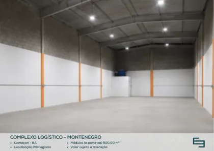 Galpão/Depósito/Armazém para alugar, 500m² no Loteamento Montenegro, Camaçari